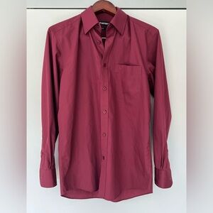 Men's Burgundy Shirt